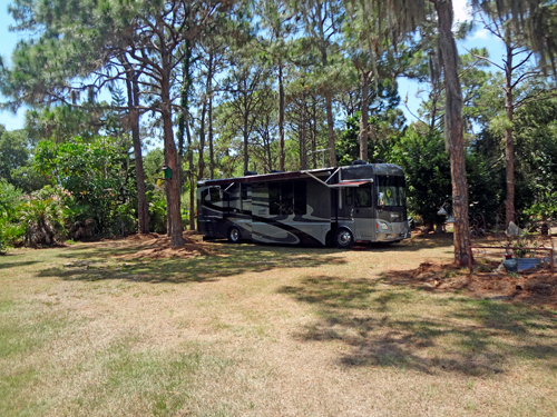 The RV of the two RV Gypsies in Englewood, Florida 