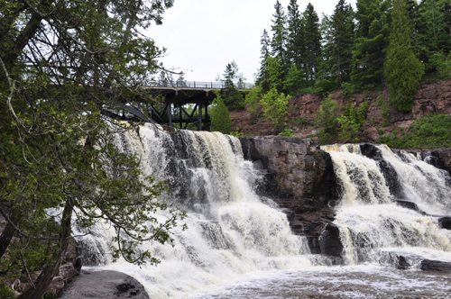 The Lower Falls at Gooseberry Falls State Park
