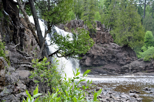 Gooseberry Falls State Park waterfall