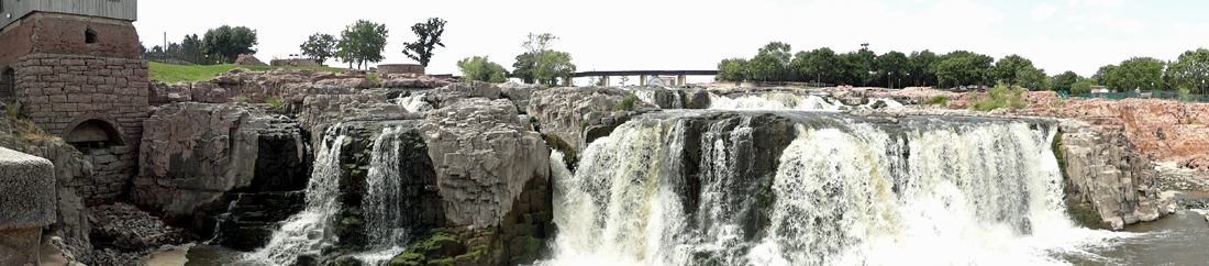 Panorama of Sioux Falls