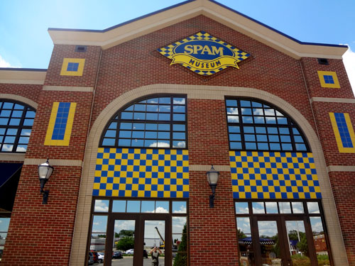 The outside of the Spam Museum