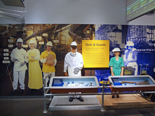 The Spam assembly line in the Spam Museum