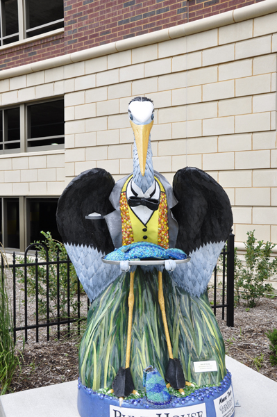 Pelican Statue in La Crosse wisconsin