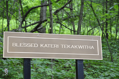 sign: Blessed Kateri Tekakwitha