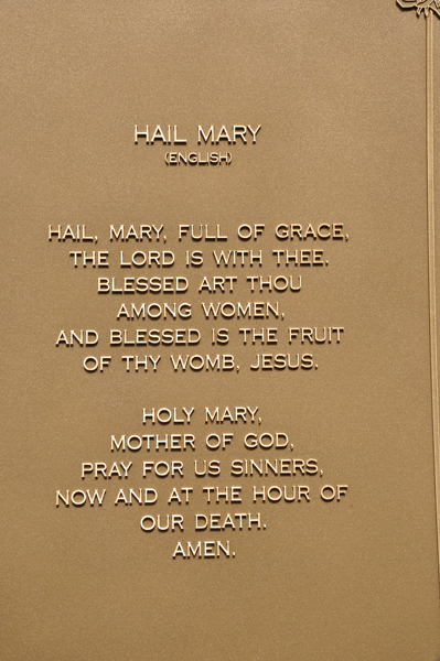 sign: Hail Mary