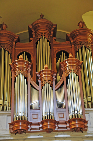 organ Inside The Shrine of Our Lady of Guadalupe