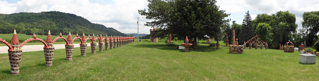 panorama of the Arched Fence 