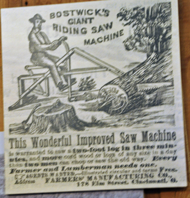 poster about an old machine