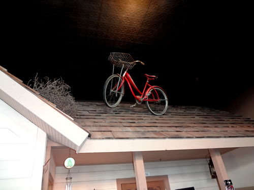 bicycle on roof