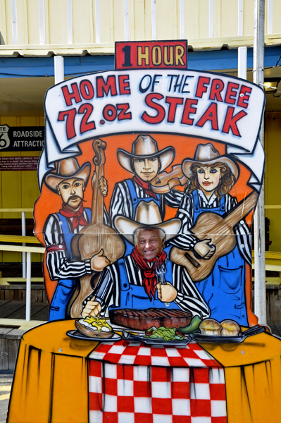 Lee Duquette and the 72 ounce steak