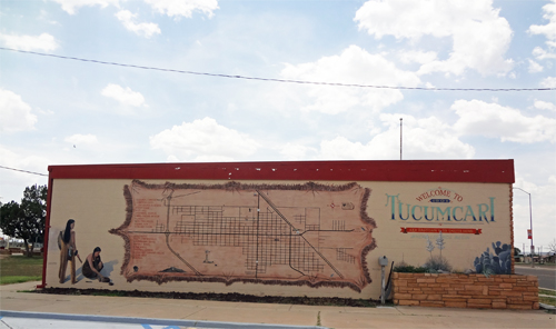 Welcome to Tucumcari mural