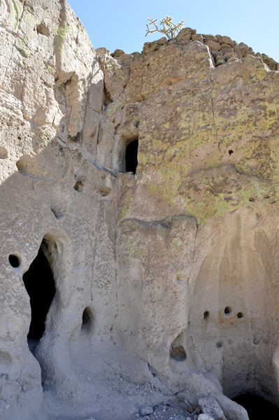 openings in the cave dwellings