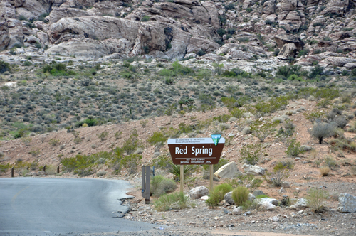 sign: Red Spring