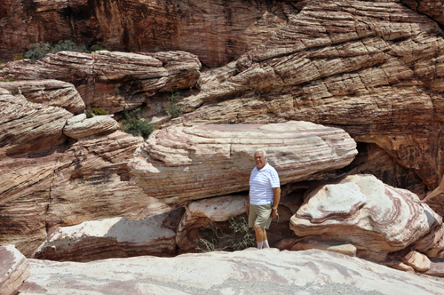 Lee Duquette at Red Rock Canyon National Conservation Area 