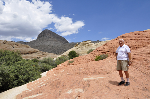 Lee Duquette at Red Rock Canyon National Conservation area