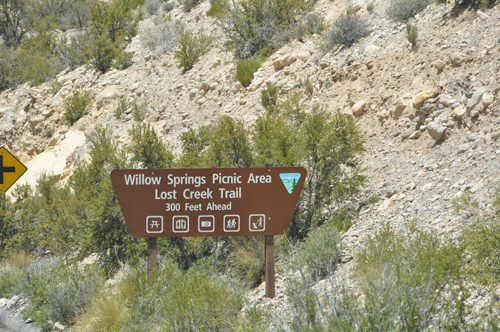 sign Willo Springs Picnie Area
