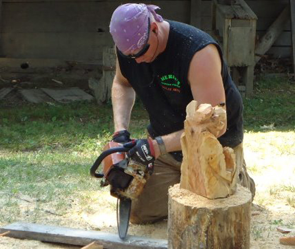 chain saw carvings