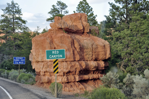 sign: Red Canyon