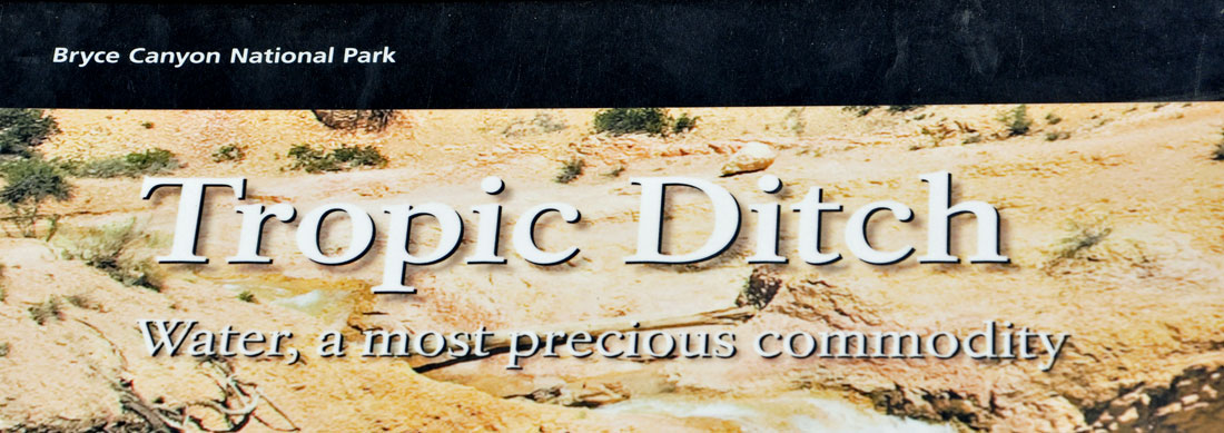 sign: Tropic Ditch