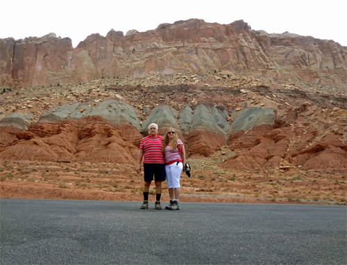 the two RV Gypsies at Capitol Reef National Park
