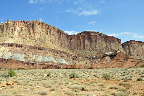 scenery at Capitol Reef National Park