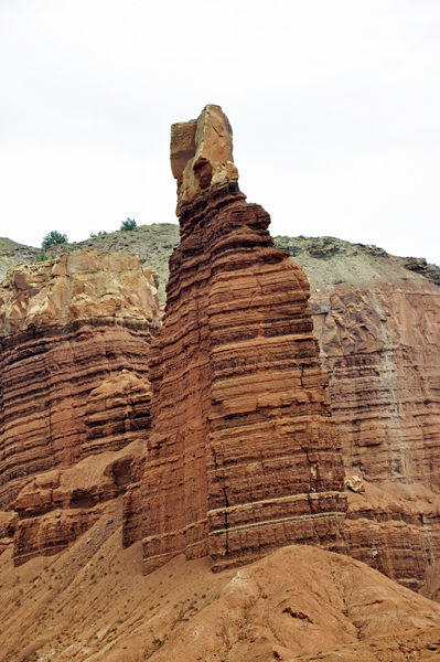 Chimney Rock at Capitol Reef National Park
