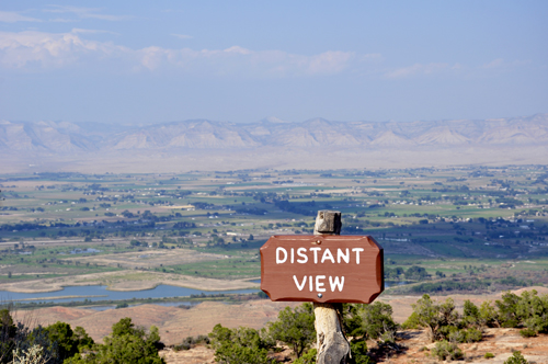 sign: Distant View