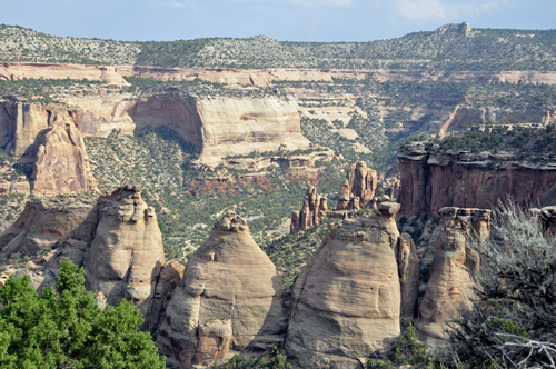 Coke Ovens Overlook in Colorado National Monument