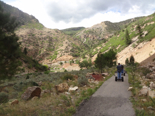 Segways and scenery in Colorado