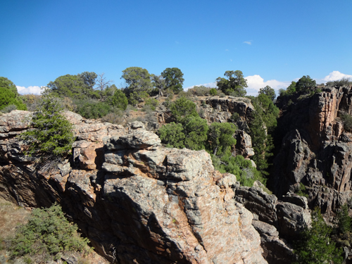cliffs at Black Canyon National Park