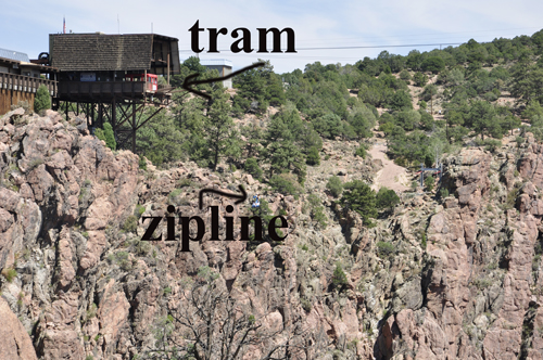 aerial tram and zipline