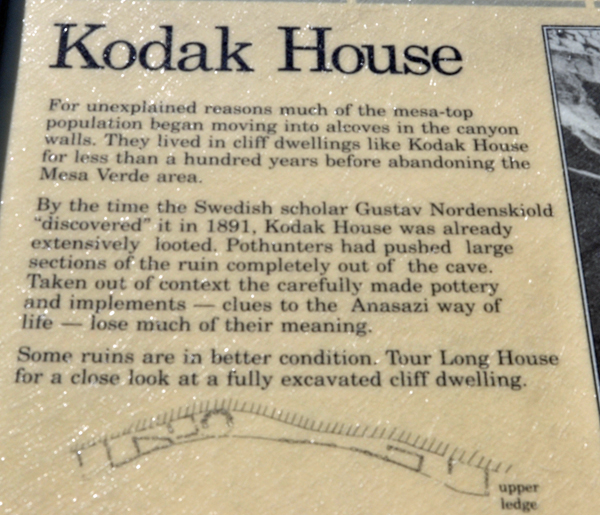 sign: Kodak House information