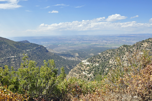 Montezuma Valley Overlook at Mesa Verde National Park
