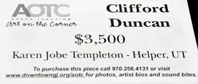 artist sign - Clifford Duncan