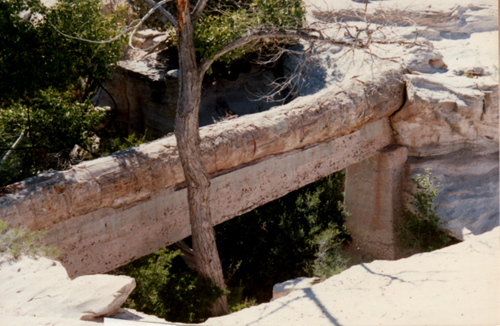 1987 photo at Agate Bridge