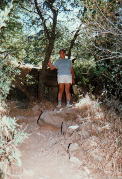Flashback to 1987 - Lee Duquette in Oak Creek Canyon