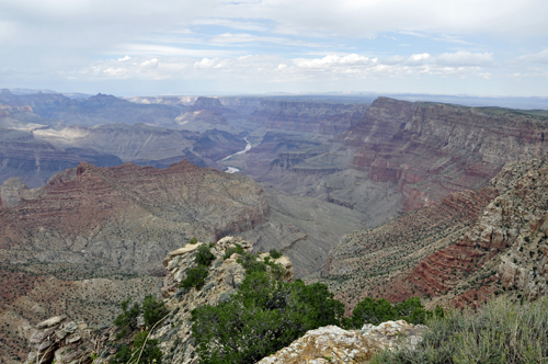 view of the Grand Canyon from Navajo Point