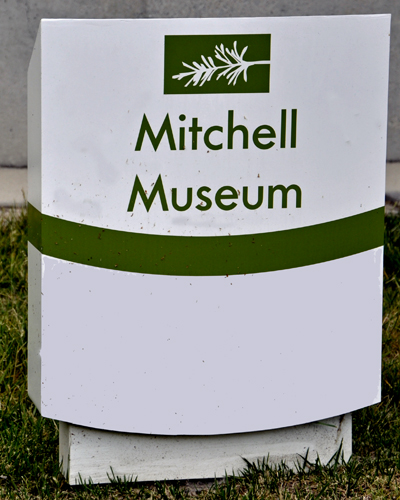 sign for the Mitchell Museum