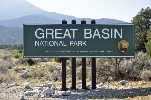 sign: Great Basin National Park