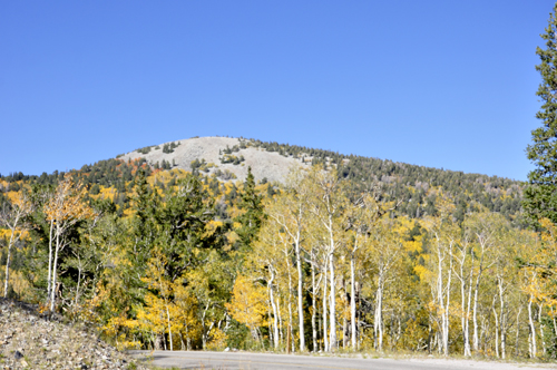 scenery from Summit trailhead - fall foliage