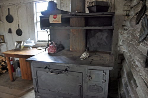 stove at Historical General Store