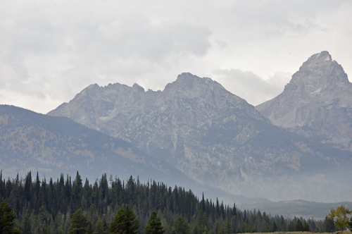 Middle and South Teton Mountains