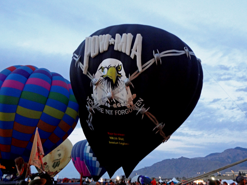 POW-MIA hot air Balloon