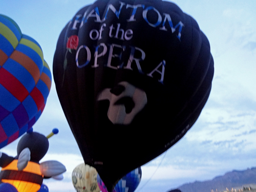 Phantom of the Opera hot air balloon