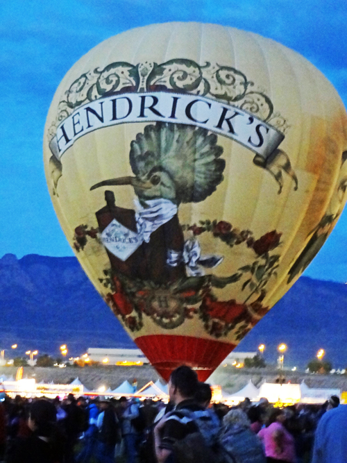 Henrrick's hot air balloon