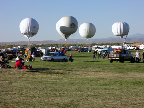America's Challenge Balloon Race entries