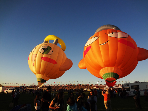 Jim & Betty hot air balloons