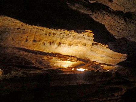 within the Mark Twain Cave
