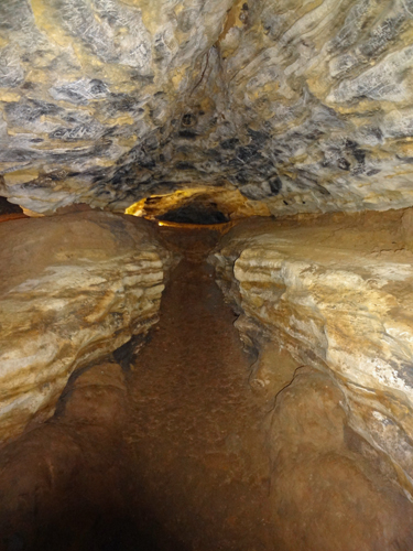 within the Mark Twain Cave