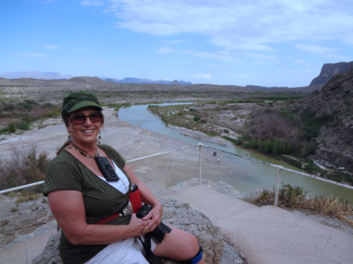 Karen Duquette and the Rio Grande River